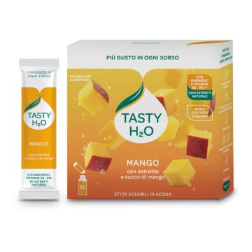 Tasty h2o mango 12 stick da 2,5 g