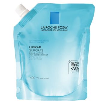 La Roche-Posay Lipikar Refill Surgras Crema Nutritiva Detergente 400 ml