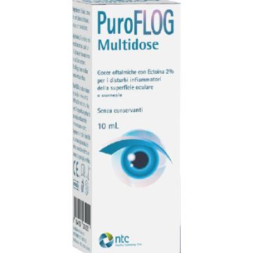 Puroflog multidose soluzione oftalmica 10 ml