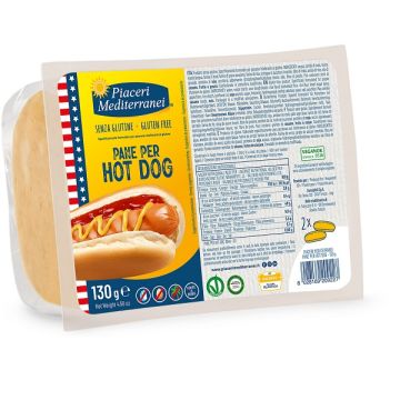 Piaceri mediterranei pane hot dog 130 g