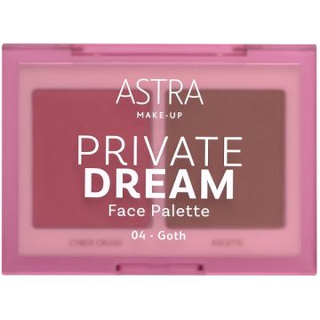 Astra private dream face palette 4 goth