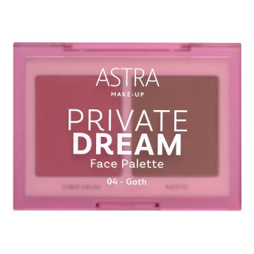 Astra private dream face palette 4 goth
