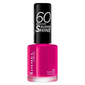 Rimmel smalto 60 seconds super shine 323 funtime fuchsia 8 ml