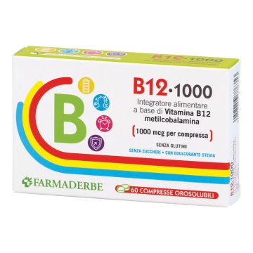 B12 1000 60 compresse orosolubili da 0,2 g