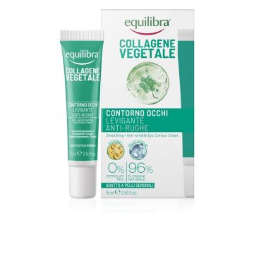 Equilibra collagene vegetale contorno occhi levigante anti rughe 15 ml