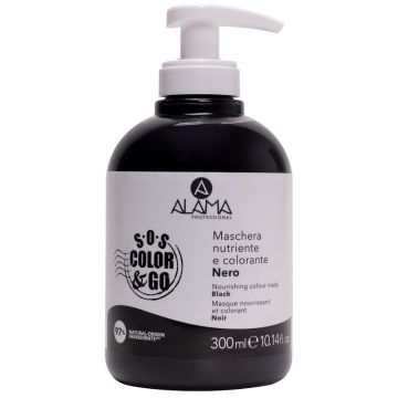 Alama maschera colorante nutriente tonalizzante nero 300 ml