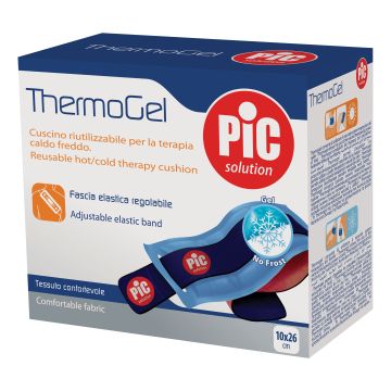 Pic Thermogel Cuscino Riutilizzabile Per La Terapia Caldo Freddo 10x26cm