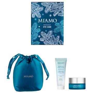 Miamo Cozy Christmas - Cofanetto Eye Care Supreme Anti-Fatigue Eye Cream Crema Occhi 15ml + Crystal Oil Peptide Cleanser 50 ml Miamo Cozy Christmas - Cofanetto Eye Care Supreme Anti-Fatigue Eye Cream Crema Occhi 15ml + Crystal Oil Peptide Cleanser 50 ml