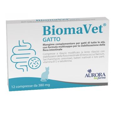 Biomavet gatto 380mg 12 compresse