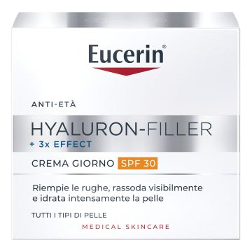 Eucerin hyaluron-filler + 3x effect crema giorno spf30 ricarica 50 ml