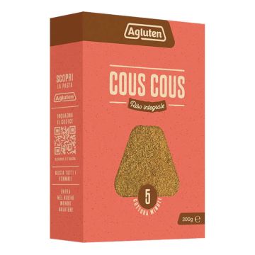 Agluten cous cous riso integrale 300 g