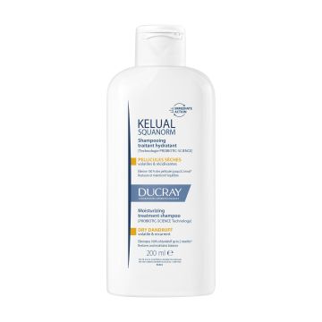 Ducray Kelual Squanorm Shampoo Forfora Secca 400 ml