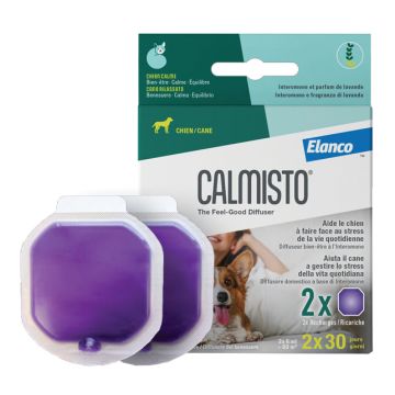 Calmisto cane diffusore ricariche 2 blister da 6 ml