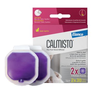 Calmisto gatto diffusore ricariche 2 blister da 6 ml