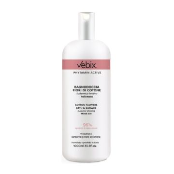 Vebix phytamin bagnodoccia fiori cotone 1000 ml
