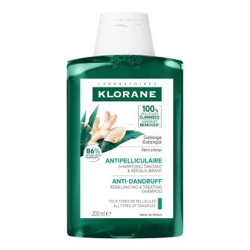 Klorane shampoo trattante & riequilibrante galanga 200 ml 25