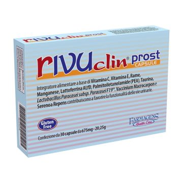 Rivuclin prost 30 capsule 675 mg senza glutine