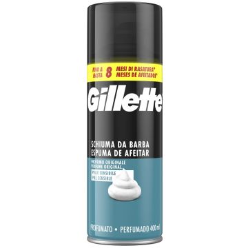 Gillette existing schiuma pelli sensibili 400 ml