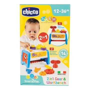 Chicco gioco s2p 2 in 1 casetta degli attrezzi