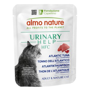 Almo hfc gatto urinary help tonno atlantico mirtilli rossi 50 g