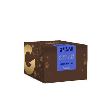 Giusto senza glutine panettone artigianale con gocce di cioccolato 540 g