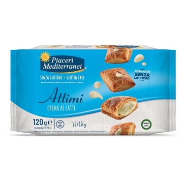 Piaceri mediterranei attimi crema al latte 12 pezzi da 10 g
