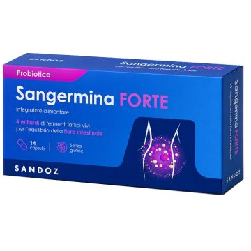 Sangermina forte 14 capsule da 295 mg senza glutine