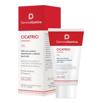 Dermovitamina cicatrici gel 30 ml nuova formulazione