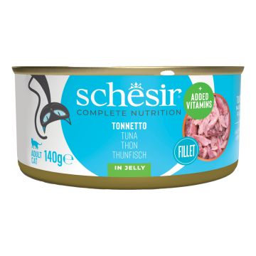 Schesir Gatto Lattina In Jelly Adulto Tonnetto 140 Gr