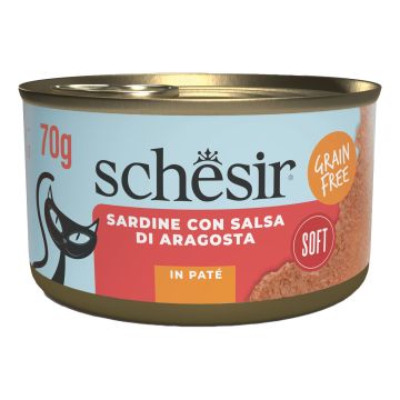 Schesir cat pate' sardine con salsa di aragosta 70 g Schesir cat pate' sardine con salsa di aragosta 70 g