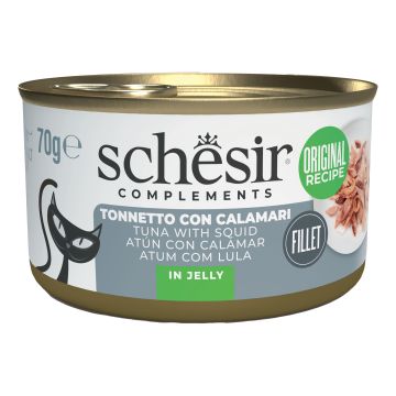 Schesir cat tonnetto con calamari 70 g