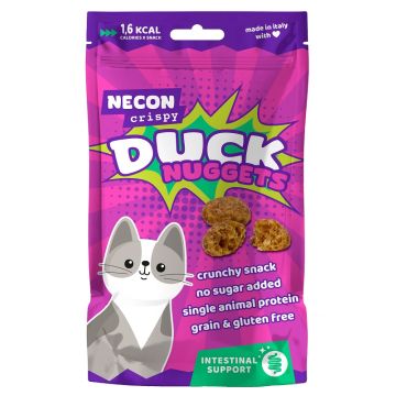Necon crispy cat duck nuggets intestinal 85 g