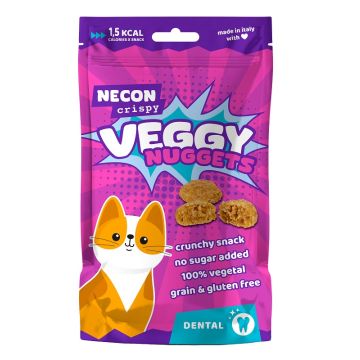 Necon crispy cat veggy nuggets dental 85 g
