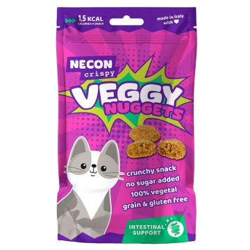 Necon crispy cat veggy nuggets intestinal 85 g