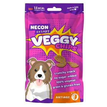 Necon crispy dog veggy chips antiage 85 g