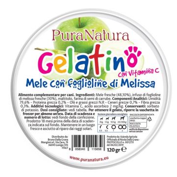 Gelatino mela melissa 120 g