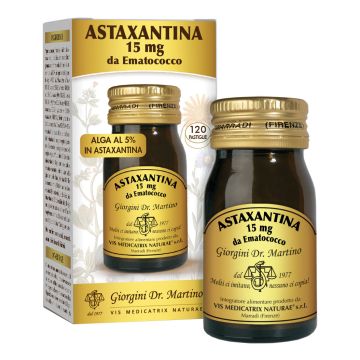 Astaxantina 120 pastiglie hematococcus pluvialis