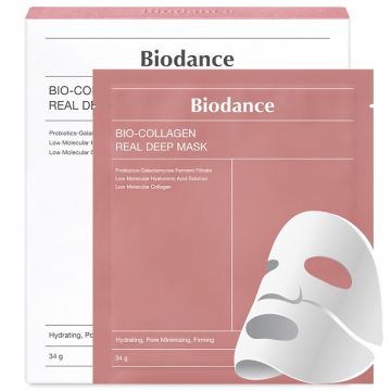 Biodance bio collagen real deep mask 4 pezzi