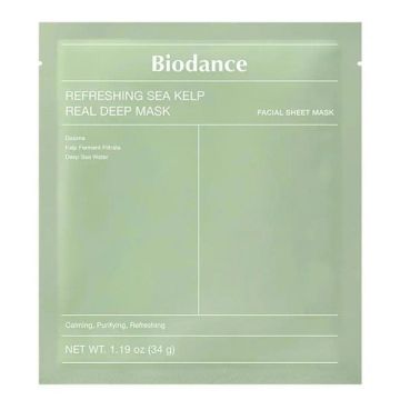 Biodance refreshing sea kelp real deep mask