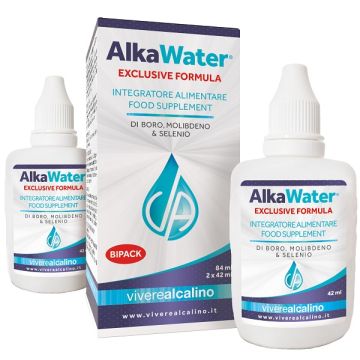 Alkawater exclusive formula 2 pezzi 42 ml Alkawater exclusive formula 2 pezzi 42 ml