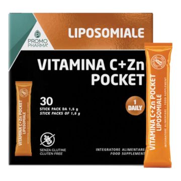 Vitamina c + zinco pocket liposomiale 30 stick 1,5 g