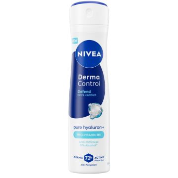 Nivea deodorante derma control defend 72 ore spray 150 ml