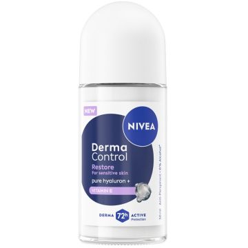 Nivea deodorante derma control restore 72 ore roll-on 50 ml