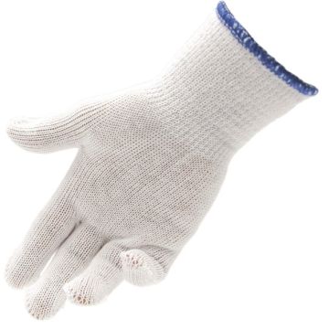 Guanto in cotone per allergie dermatologiche medium 1 paio Guanto in cotone per allergie dermatologiche medium 1 paio