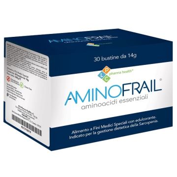 Aminofrail 30 bustine da 14 g con edulcorante senza glutine naturalmente privo di lattosio