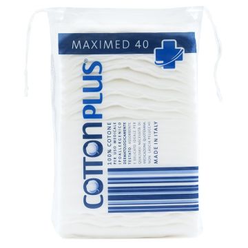 Cotton plus maximed 40 pezzi cotone idrofilo Cotton plus maximed 40 pezzi cotone idrofilo