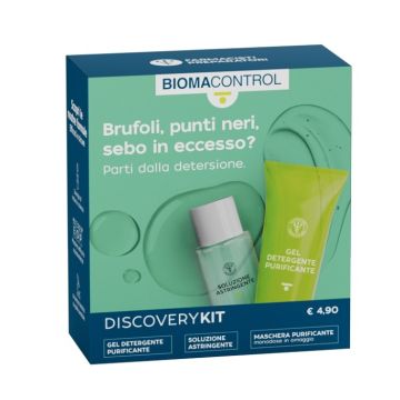 Lfp kit box sos imperfezioni 1 gel detergente purificante 20 ml + 1 soluzione astringente 15 ml
