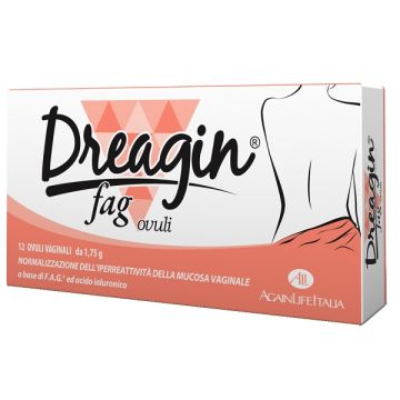 Dreagin fag ovuli vaginali 12 pezzi da 1,75 g