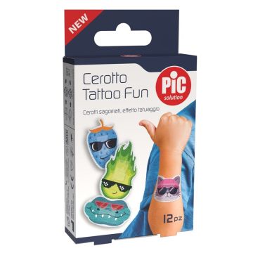 Pic solution cerotto tattoo fun 12 pezzi
