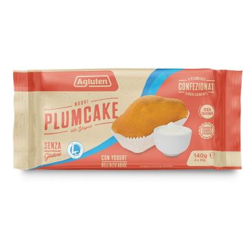 Agluten nuovi plumcake yogurt 4 pezzi da 35 g